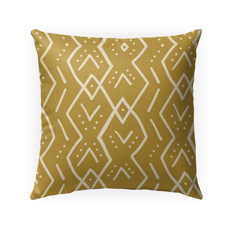 RIVER YELLOW IndoorOutdoor Pillow By Becky Bailey Bed Bath & Beyond